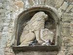 lion symbol, Mont Saint Michel