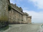 Mont Saint Michel, the fortified walls