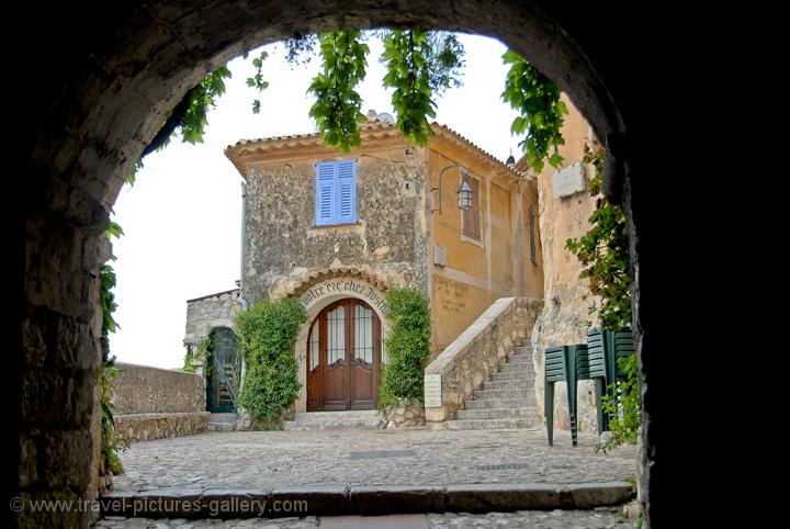 in the old town of Eze
