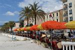 outdoor cafe, Menton boulevard