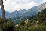 landscape in the Alpes Maritimes