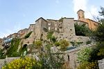 the medieval town of Eze, perched on a hilltop