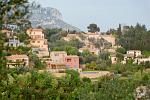 villas in the hills around Eze