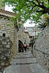 in the old town of Eze