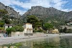 villas overlooking the Mediterranean near Eze