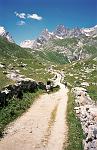 the trek from Pralognan to Lac des Vaches