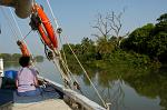 on a Gambia River trip