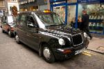 a typical London taxi cab