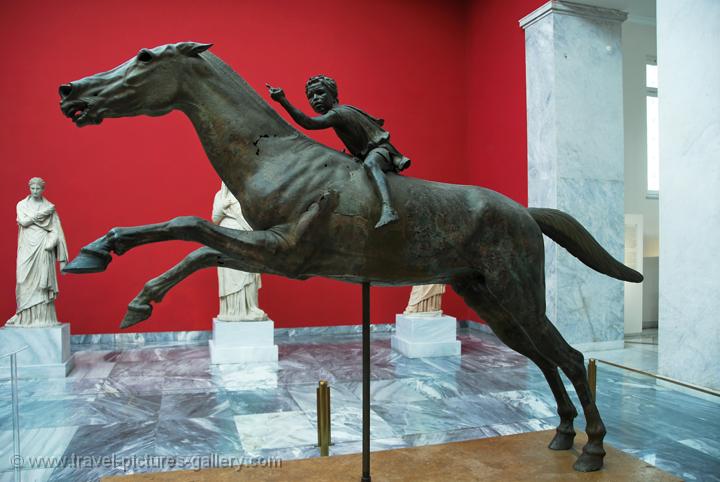 Greek Horse Sculpture
