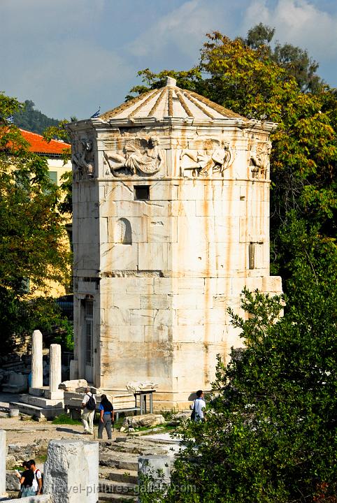 the Tower of the Winds, also called Horologion, Roman Agora
