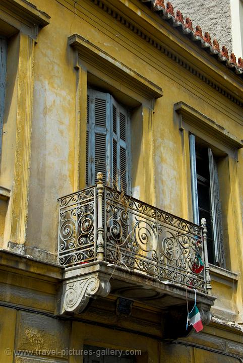 old balcony, Plaka