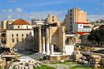 the Roman Agora, Hadrian's Library, 132 AD