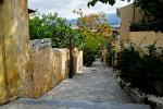 the old streets of the Plaka