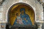 Madonna and child, Church of the Metamorphosis