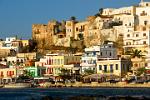 Hora, the Kastro (Venetian castle) and the boulevard