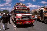 local bus in Xela, Quetzaltenango