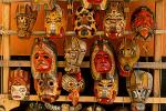 masks at Chichicastenango market