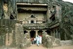 the Buddhist caves of Ajanta, Maharashtra