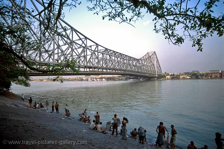 Howrah Bridge and the Hooghly River