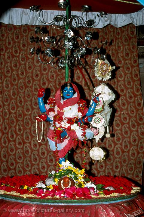 statue of Krishna (Krsna) at a temple