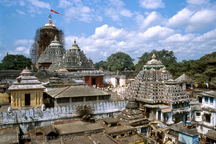 Puri, the temple of Jagannath, an incarnation of Vishnu