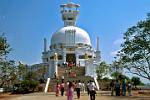 Shanti Stupa or peace pagoda, Dhauli Hill, Bhubaneshwar
