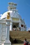 Shanti Stupa or peace pagoda, Dhauli Hill, Bhubaneshwar