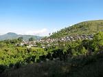 village on a mountain side