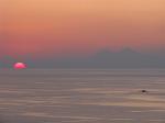 sunset over the Flores Sea