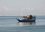 Buginese boat exploring the islands