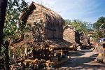 traditional thatched Sasak huts