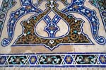mosaic detail of Jameh Mosque