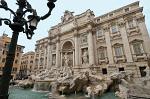 Fontana di Trevi, Trevi Fountain, built by the architect Salvi