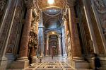 inside St. Peter's Basilica