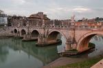 bridge over the Tiber River