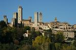 the medieval towers of San Gimignano