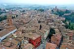 view over the city from the Torre del Mangia