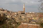 view over the city, Torre del Mangia