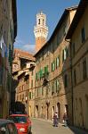 in the old town, Torre del Mangia