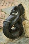 wrought iron ornament, Piazza del Campo