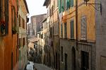 medieval streets in the old town