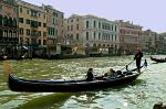 a Gondola on the Canal Grande
