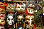 Carnival masks, souvenirs of Venice