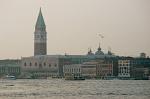 Doge Palace and Campanile at dusk
