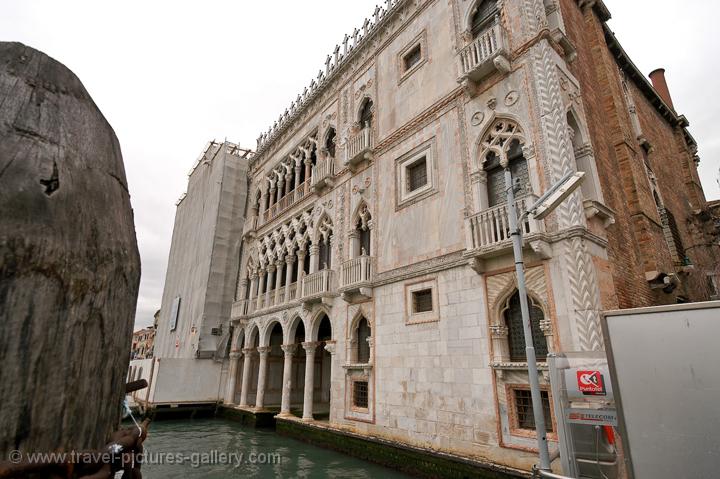 a palazzo being restored
