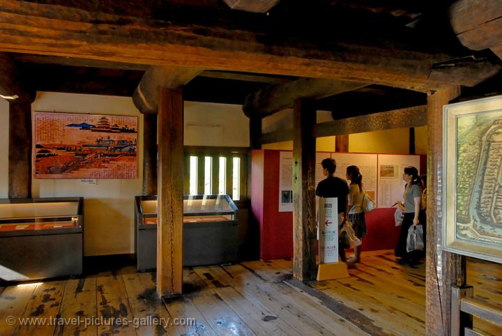 Pictures of Japan - Matsumoto - inside Matsumoto Castle
