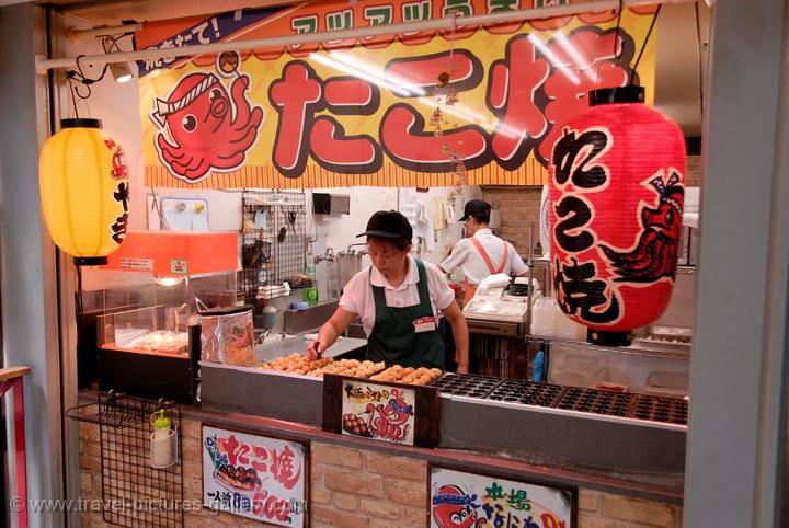 a snack stall