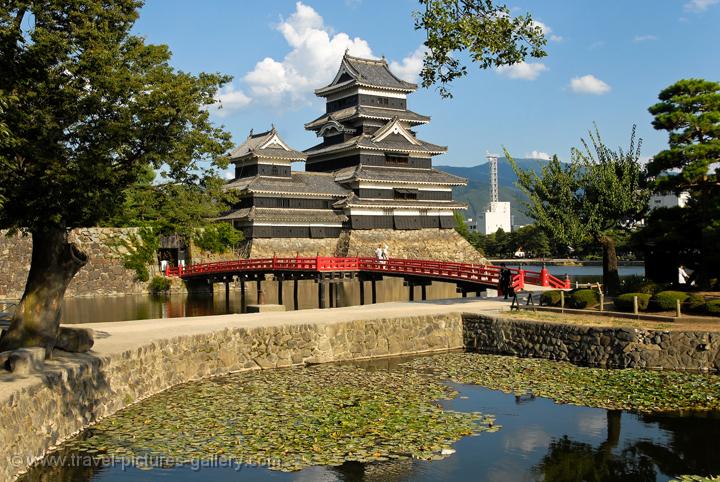 Japan - Matsumoto - Matsumoto Castle is listed as a national treasure of Japan