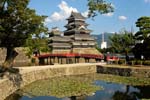 Pictures of Japan - Matsumoto - Matsumoto Castle is listed as a national treasure of Japan