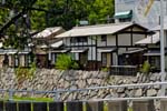 traditional halftimber houses along the Metoba River
